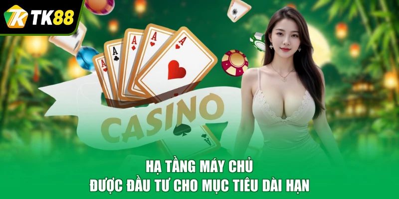 Hạ tầng máy chủ được đầu tư cho mục tiêu dài hạn